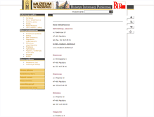 Tablet Screenshot of muzeum.bipraciborz.pl